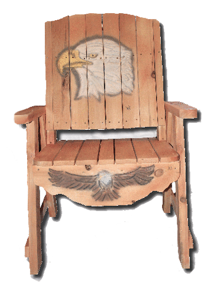 Eagle deck chair, deck chair, deck lounge chair